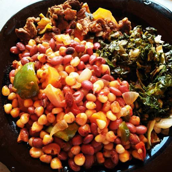 Githeri beef - W
